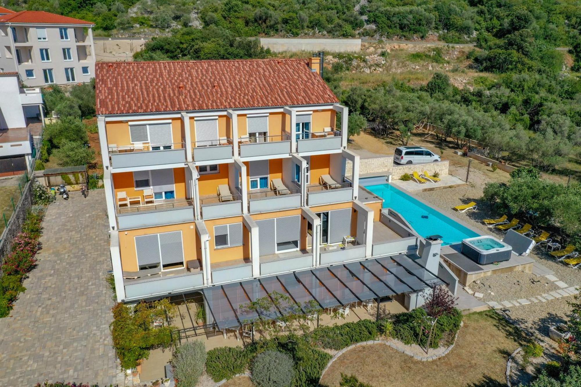 Villa Sunce Punat Exterior foto
